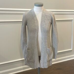 Love Ellie Beige Side Lace Cardigan - Size XS